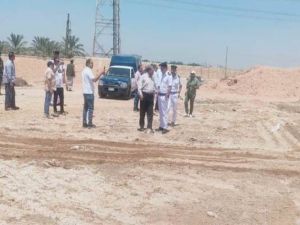 قرار بإزالة التعديات على مساحة 5 أفدنة في برج العرب
