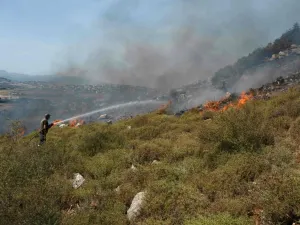 حرائق - جنوب لبنان - إسرائيل
