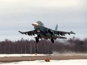 Russian Sukhoi Su-34 fighter-bomber