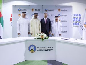 مصرف عجمان سيدعم صندوق منحة مصرف عجمان الوقفي بجامعة عجمان