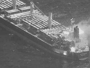 Houthis target US Mido vessel and Israel’s Eilat with ballistic missiles