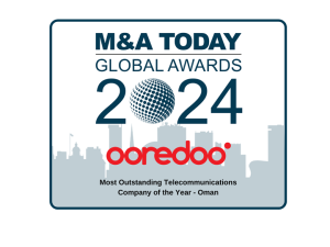 Ooredoo Oman Named Most Outstanding Telecommunications Company of the Year