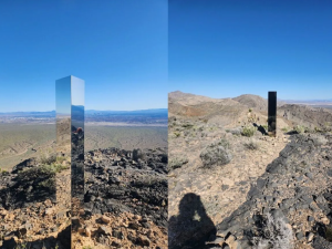 مسجم لامع في صحراء نيفادا 