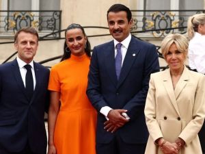 أمير قطر والشيخة هند في قصر الإليزيه لانطلاق أولمبياد باريس 2024 أمير قطر والشيخة هند في قصر الإليزيه لانطلاق أولمبياد باريس 2024