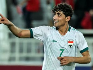علي جاسم (Photo by Karim JAAFAR / AFP)
