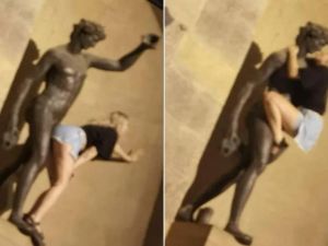 Italy's Florence statue of Bacchus