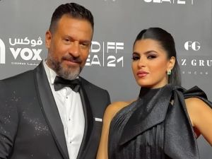ماجد المصري وزوجته