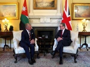 Kind Abdullah and PM Starmer