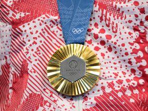 Medals worth $950 at the Paris 2024 Olympics are made from pieces of the Eiffel Tower’s iron frame