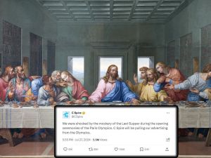 Paris Olympics 2024 and The Last Supper