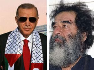 Erdogan / Saddam Hussein 