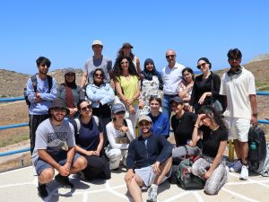 From Athens to Andros, GU-Q Students Tackle Climate Change