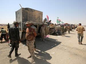 Explosion in military warehouse of PMF in Baghdad