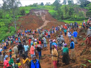 Mudslides in Ethiopia