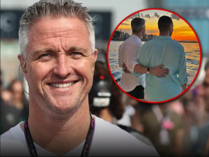 رالف شوماخر مع صديقه رالف شوماخر مع صديقه