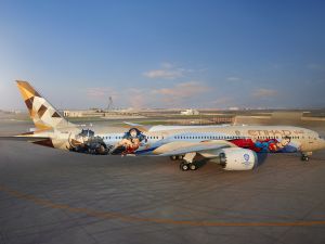 Warner Bros. World brings the park experience directly to travelers with its first-ever branded aircraft and exclusive themed lounge at Zayed International Airport