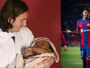 Lionel Messi Lamine Yamal