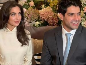 حفيدة ليلى العطار وزوجها خالد الريان  حفيدة ليلى العطار وزوجها خالد الريان