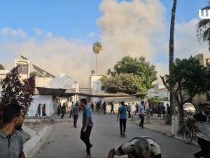 محيط المستشفى المعمداني