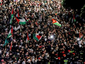 مظاهرات في الأردن