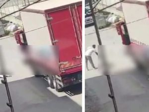 قتل زوجته في وضح النهار وأمام الناس بسبب جدال.. فيديو صادم