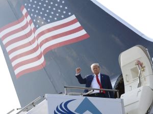 former US President Donald Trump