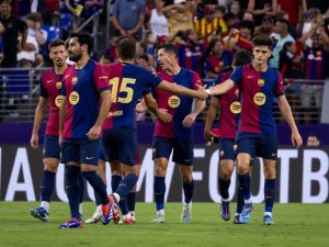 تشكيلة برشلونة المتوقعة ضد موناكو في كأس خوان غامبر 2024