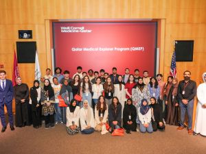 Local and international high school students participate in WCM-Q’s summer programs