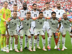 منتخب ألمانيا (Photo by THOMAS KIENZLE / AFP)