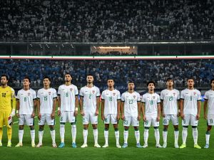 منتخب العراق (Photo by Yasser AL ZAYYAT / AFP)