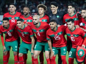 منتخب المغرب (Photo by FADEL SENNA / AFP)