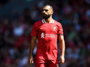 محمد صلاح (Photo by Peter POWELL / AFP)