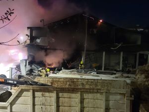 قصف منزل شمال إسرائيل