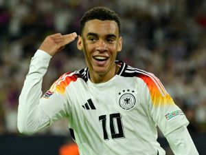 جمال موسيالا (Photo by John MACDOUGALL / AFP)