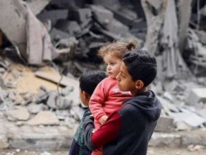 أونروا- غزة - أطفال صدمات نفسية