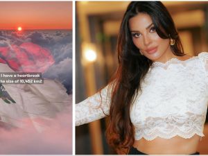 Lebanese model and actress Nadine Nassib Njeim