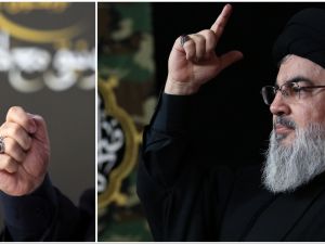 Ring of Hassan Nasrallah, the Secretary-general of the Hezbollah, was allegedly found under rubble