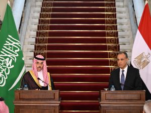 Saudi, Turkish and Egyptian FMs meeting in Cairo