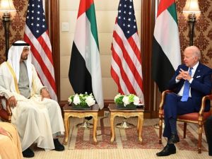 UAE president meets US president Biden