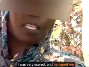 Sudanese woman Halima Sadeq Mohammed Noor accused Abdel Fattah al-Burhan
