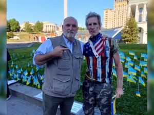 Alleged picture of chef Jose Andres and Trump's second assassination attempter Ryan Wesley Routh. (Social media)