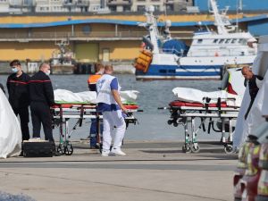 Boat capsize in France