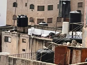 جنود الاحتلال يعدمون أحد المصابين على سطح أحد المنازل في قباطية