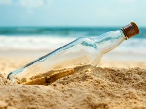 message in a bottle