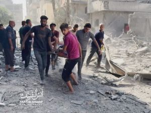 قصف عنيف