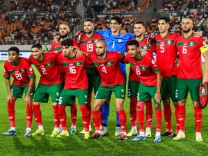 منتخب المغرب (Photo by SIA KAMBOU / AFP)