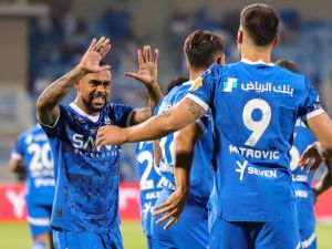 الهلال يلاقي التعاون اليوم (Photo by Fayez NURELDINE / AFP)