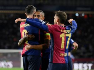 برشلونة يحقق انتصارا تاريخيا على بايرن ميونخ (Photo by Josep LAGO / AFP)