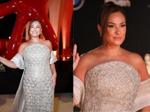 مهرجان الجونة 2024...هند صبري نجمة أوبيرا بإطلالة ملكية