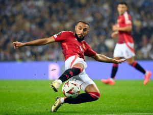 نصير مزراوي (Photo by MIGUEL RIOPA / AFP)